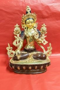 tibetan-style-metal-statue-long-life-one