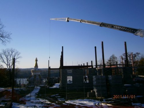 Steel Beams The Upper Floor