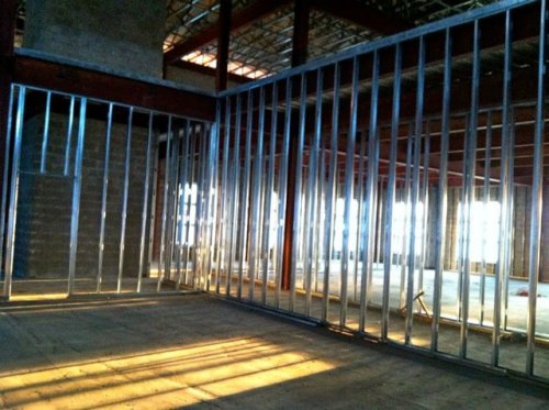 Framing Inside, Back Of Shrine Room