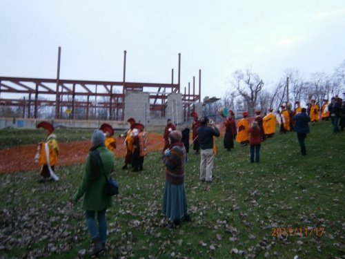 New Retreatants Pass By Maitreya Center