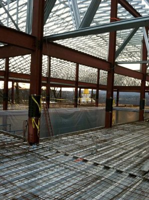 Open Central Area Before Pour