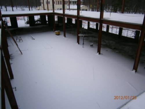 Snow From Upper Deck